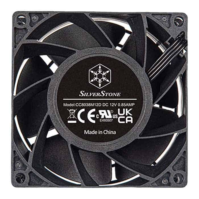 (image for) SilverStone FHS 80X Black High Performance PWM 80mm 1 Fan Expansion Pack